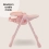 My Babiie Luxe Highchair - Pink (MBHC9)