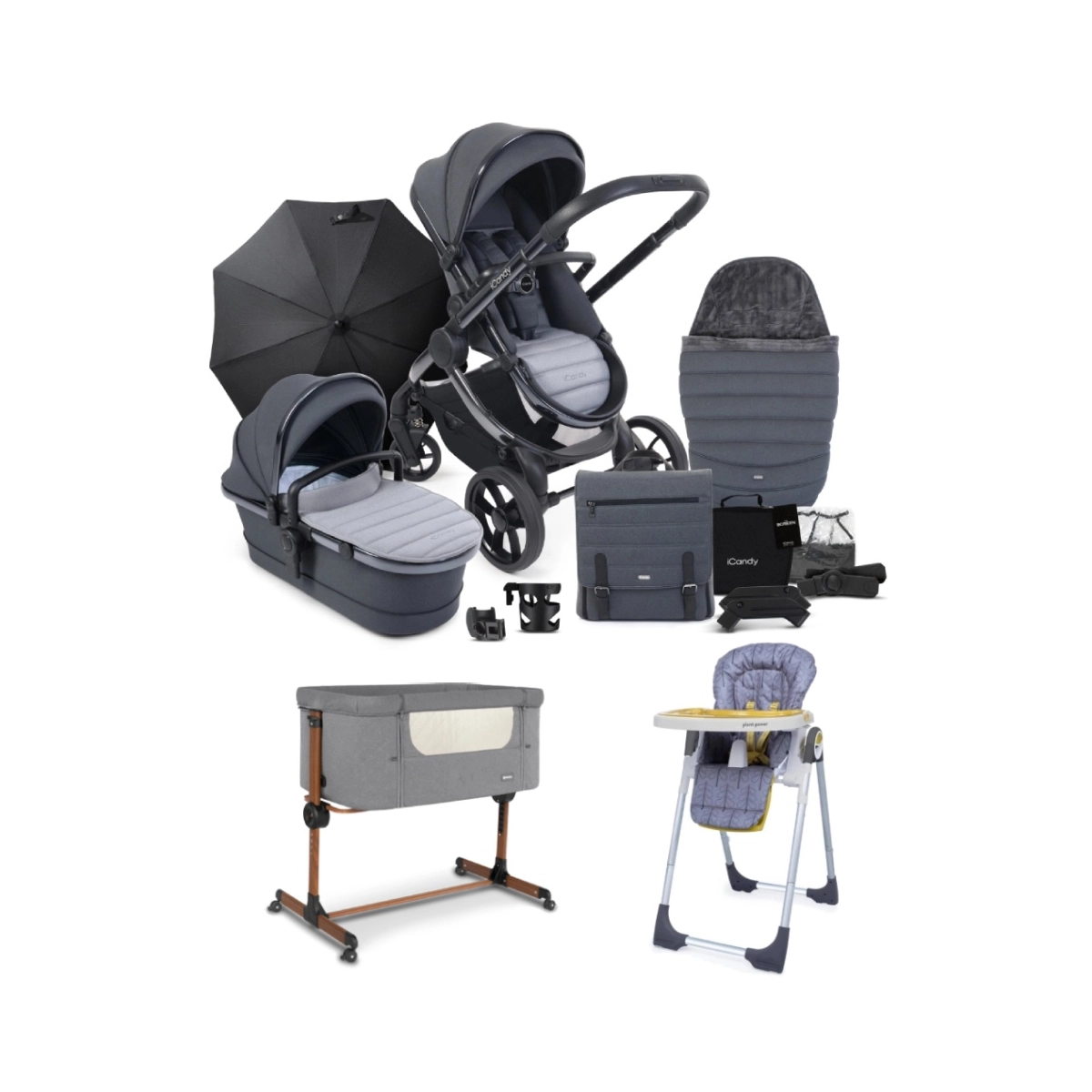 iCandy Peach 7 Complete Pushchair Complete Exclusive Home Bundle