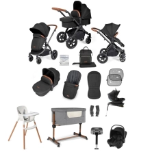 Ickle Bubba Stomp Luxe 14pc Everything You Need BRITAX I-SIZE Travel & Home Bundle (Exclusive to Kiddies Kingdom)