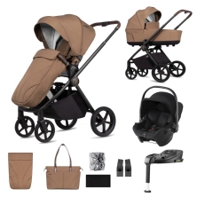 Venicci Claro 10 Piece Britax Baby-Safe i-Size Travel Bundle - Caramel