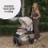 My Babiie MB160 Billie Faiers Pushchair - Oatmeal (MB160BFBN)