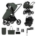 Venicci Claro 10 Piece Britax Baby-Safe i-Size Travel Bundle - Forest