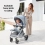 My Babiie MB160 Samantha Faiers Pushchair - Grey Leaf (MB160SFGF)