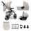 My Babiie MB200i Billie Faiers iSize Travel System - Beige Boucle (MB200iBFBN)