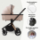 My Babiie MB450i Billie Faiers 3 in 1 Travel System - Pastel Pink