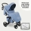 My Babiie MB200i Dani Dyer iSize Travel System - Blue Plaid (MB200iDDBP)