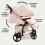 My Babiie MB200i Dani Dyer iSize Travel System - Pink Plaid (MB200iDDPP)