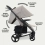 My Babiie MB200i Samantha Faiers 3 in 1 iSize Travel System - Mink (MB200iSFMK)