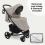 My Babiie MB200i Samantha Faiers 3 in 1 iSize Travel System - Mink (MB200iSFMK)