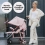 My Babiie MB30 Billie Faiers Pink Pushchair-Pink Stripe (MB30PS)