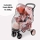 My Babiie MB30 Billie Faiers Pink Pushchair-Pink Stripe (MB30PS)