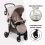 My Babiie MB30 Billie Faiers Pushchair - Oatmeal (MB30BFBO)