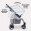 My Babiie MB30 Billie Faiers Pushchair-Grey Tie Dye (MB30BFGT)