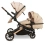 My Babiie MB33 Dani Dyer Tandem Pushchair - Nude Giraffe (MB33DDGF)