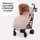 My Babiie MB51 Billie Faiers Rose Gold Stroller-Blush (MB51ROSEBL)