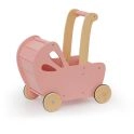 Moover Essential Flatpacked Pram - Pink