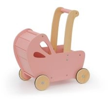 Moover Essential Flatpacked Pram - Pink