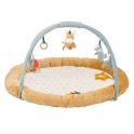 Nattou Felix and Leo Stuffed Playmat with Arches - Blue