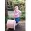 Moover Essential Flatpacked Pram - Pink