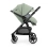 miniuno Ventoura 3in1 Travel System with Lie Flat i-Size Carseat & Isofix Base - Shamrock