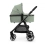 miniuno Ventoura 3in1 Travel System with Lie Flat i-Size Carseat & Isofix Base - Shamrock