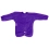 Silly Billyz Towel Highchair Hugger Long Sleeve Bib - Purple