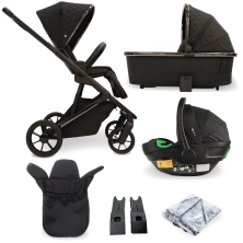 My Babiie MB500i iSize Travel System - Midnight Black (MB500iBFGB)