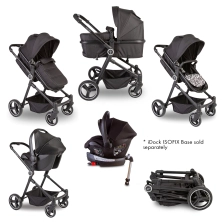 Red Kite Savanna i Zebra 3 in 1 Travel System - Black