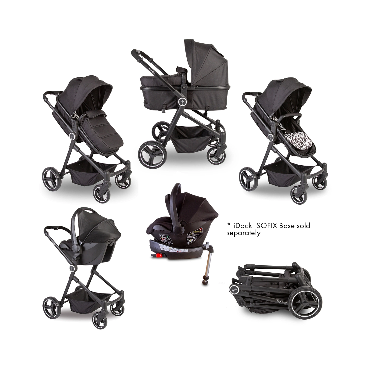 Kite Savanna i Zebra 3 in 1 Travel System