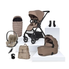 Silver Cross Reef 2 (Cloud T) Ultimate Travel System Bundle - Mocha