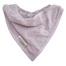 Silly Billyz Towel Bandana Bib - Lavender