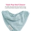 Silly Billyz Towel Bandana Bib - Lavender