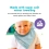 Silly Billyz Towel Bandana Bib - Lavender