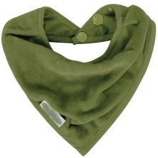 Silly Billyz Towel Bandana Bib - Olive