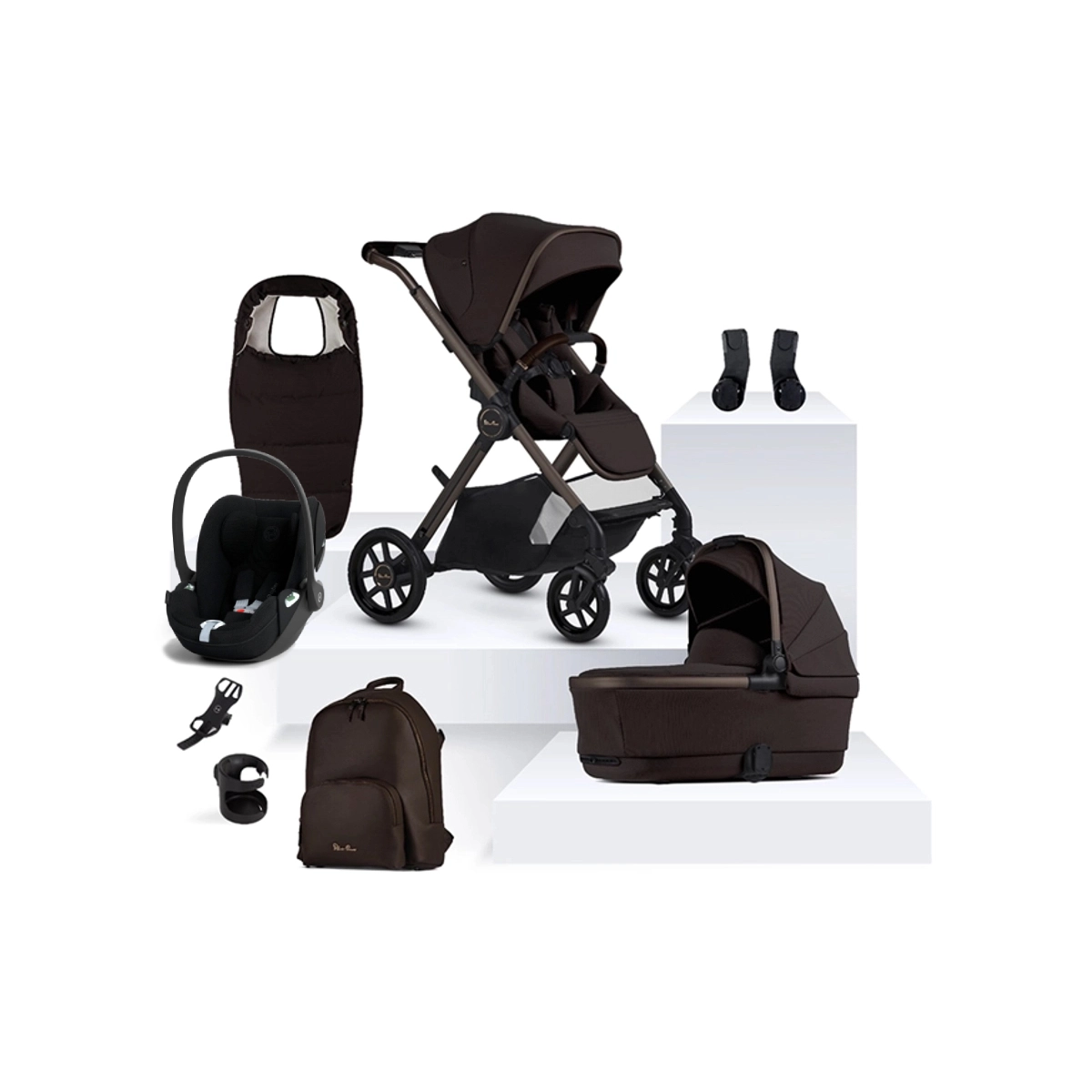 Silver Cross Reef 2 Special Edition Cloud T Ultimate Travel System Bundle