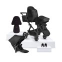 Silver Cross Wave 3 Duo Pushchair - Onyx