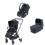 Recaro Sadena & Avan 8 Piece Travel System Bundle - Black/Matte Black