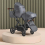 Silver Cross Wave 3 Duo Pushchair Travel System - Lunar