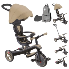 Globber Explorer Trike 4in1 with Bag and Base - Sand