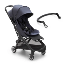 Bugaboo Butterfly & Bumper Bar Pushchair Bundle - Black/Stormy Blue