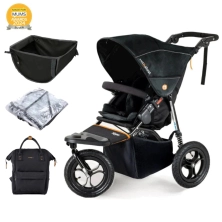 Out n About Nipper Single V5 Stroller + Free Backpack - Summit Black