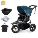 Out n About Nipper Single V5 Stroller + Free Backpack - Highland Blue