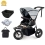 Out n About Nipper Single V5 Stroller + Free Backpack - Rock Salt Grey