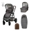 Cosatto Wow 3 Pram and Accessory Bundle - Meadow