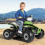 Peg Perego Corral T-Rex 330W Electrical Quad Bike-Green (NEW)