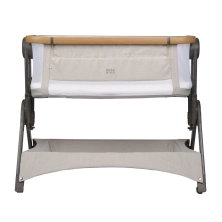 Bababing Bedside & Travel Crib - Neutral