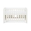 Tutti Bambini Alba Mini Cot Bed - White Sand & Distressed Oak