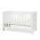 Tutti Bambini Alba Mini Cot Bed - White Sand & Distressed Oak