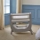 Shnuggle Air Lite Bedside Crib - Grey