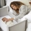 Shnuggle Air Lite Bedside Crib - Grey